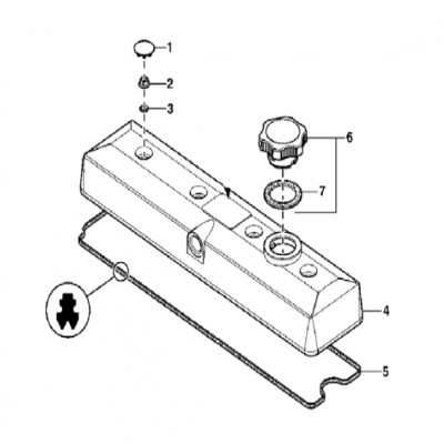 Group 11: Rocker Arm Cover, continued 第11組：搖臂蓋，