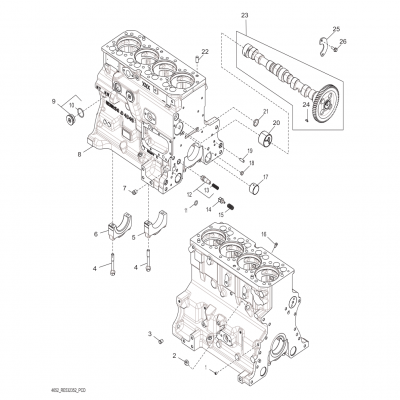 Group 46: Cylinder Block, continued  第46組：氣缸體，&ldquo;GM93289,&rdquo;&ldquo;GM93285,&rdquo;&ldquo;GM91650,&rdquo;&ldquo;GM85414,&rdquo;&ldquo;GM85412,&rdquo;&