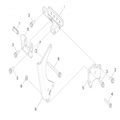 Group 62: Alternator Brackets, continued  第62組：交流發(fā)電機支架，&ldquo;GM93289,&rdquo;&ldquo;GM93285,&rdquo;&ldquo;GM91650,&rdquo;&ldquo;GM85414,&rdquo;&ldquo;GM85412,&r