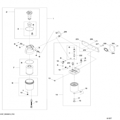 Group 81: Primary Fuel Filter, continued  第81組：燃油初級(jí)濾清器，&amp;amp;ldquo;GM93289,&amp;amp;rdquo;&amp;amp;ldquo;GM93285,&amp;amp;rdquo;&amp;amp;ldquo;GM91650,&amp;amp;rdquo;&am