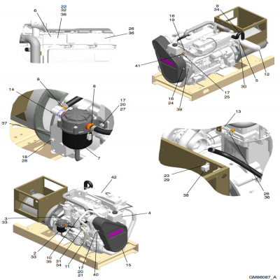 Engine, continued  發(fā)動(dòng)機(jī)，&amp;amp;ldquo;GM93289,&amp;amp;rdquo;&amp;amp;ldquo;GM93285,&amp;amp;rdquo;&amp;amp;ldquo;GM91650,&amp;amp;rdquo;&amp;amp;ldquo;GM85414,&amp;amp