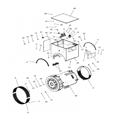 Alternator and Mounting, continued  交流發(fā)電機(jī)和安裝，&amp;amp;ldquo;GM91650,&amp;amp;rdquo;&amp;amp;ldquo;40MDDCA,&amp;amp;rdquo;&amp;amp;ldquo;55MDDCB ,&amp;amp;rdquo;&amp;amp;ldq