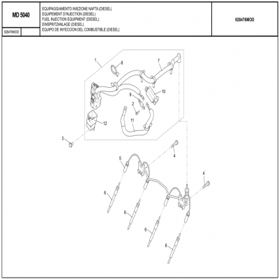 MANITOU MHT-X 790曼尼通礦用叉車 約翰迪爾4045HMC85發(fā)動機(jī)- 燃油噴射設(shè)備（柴油）